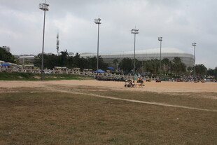 湛江户外运动场及运动人群