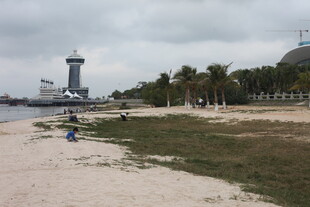 湛江海滨休闲场景 静谧美好