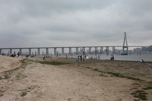 湛江海边长桥风景