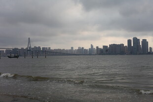 湛江城市滨水天际线景观