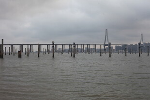 湛江海上长桥 云雾中的景致