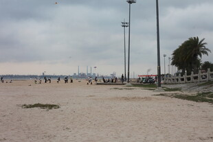 湛江海滨沙滩景象