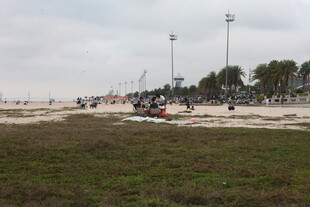 湛江沙滩活动场景