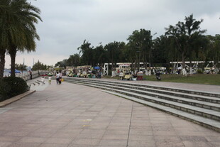 湛江海滨步道风光