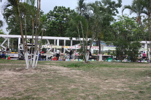 湛江户外休闲场地 人群聚集处