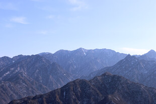 壮丽群山风景