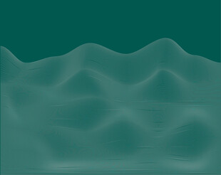 抽象起伏的绿色纹理背景