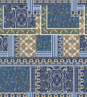 复古几何花纹图案设计