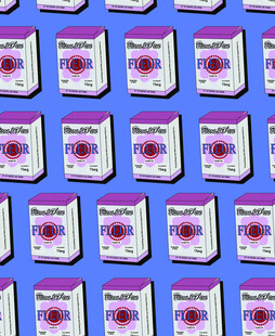 紫色图案日历排列图案