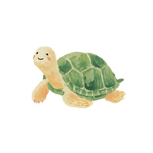 可爱卡通小海龟
