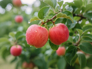 枝头苹果
