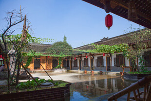 中式庭院景观 清幽雅致