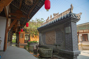 古色古香中式庭院景致