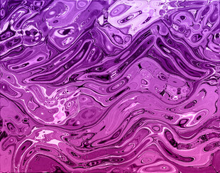 紫色流体艺术纹理图案
