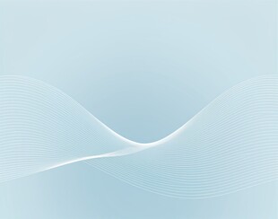 淡蓝色流动线条背景图