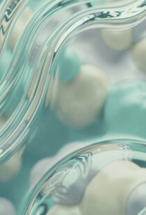 梦幻流体玻璃质感图案