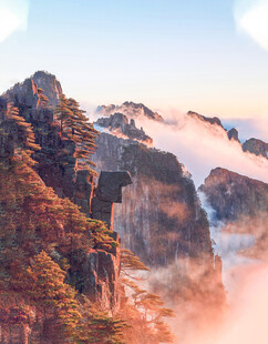 壮丽山景与云海奇观