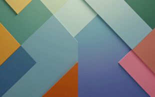 多彩几何拼接背景图