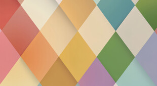 多彩几何拼接背景图案