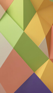 多彩几何拼接抽象背景图