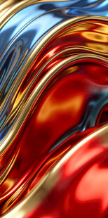 绚丽多彩流体金属纹理