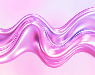 梦幻粉色流动丝绸背景