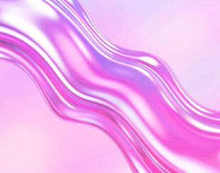 梦幻粉色流体波浪纹理