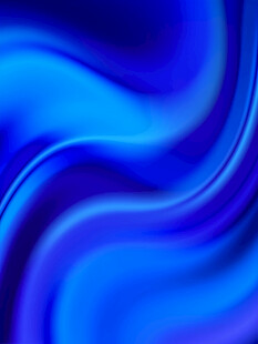 蓝色流动质感抽象背景图