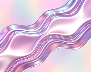 梦幻渐变流体波纹图案