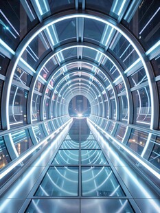 未来感科技风环形通道