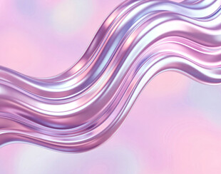 梦幻渐变流体波浪背景