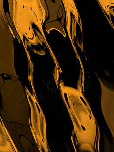 金色流动纹理抽象背景图