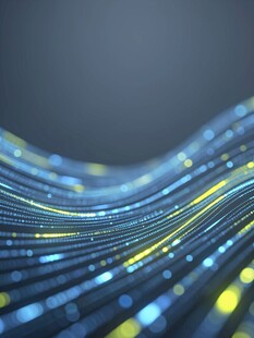 蓝色科技感动态线条背景