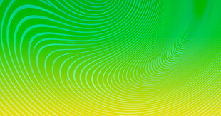 渐变绿色波纹抽象背景