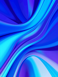 梦幻蓝紫色流体艺术背景