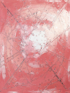 红色纹理抽象艺术图案