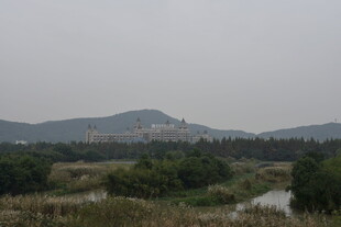 乡村田野自然风光图