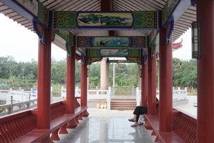 湛江古色古香中式长廊