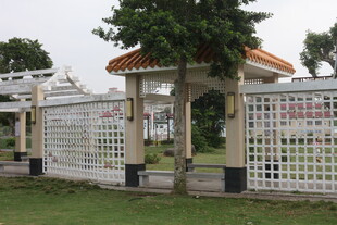 湛江中式镂空围栏景观