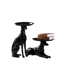 狗形创意托盘摆件