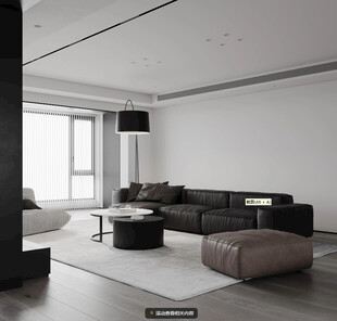 现代简约风格客厅场景