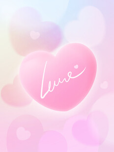 粉色爱心浪漫love情人节背景