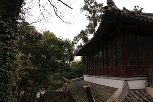 中式古建筑一角