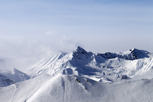 壮丽雪山美景