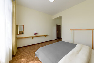 简约温馨卧室室内场景