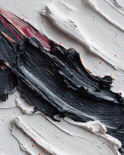 抽象笔触艺术纹理画面