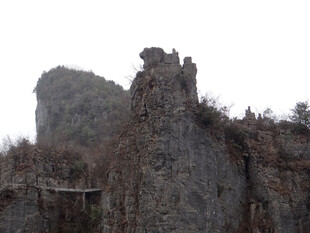 恩施古老城墙遗迹