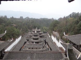 恩施古村落屋顶景观