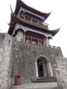 恩施中式古城楼建筑景观