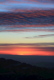 壮丽海上日出美景